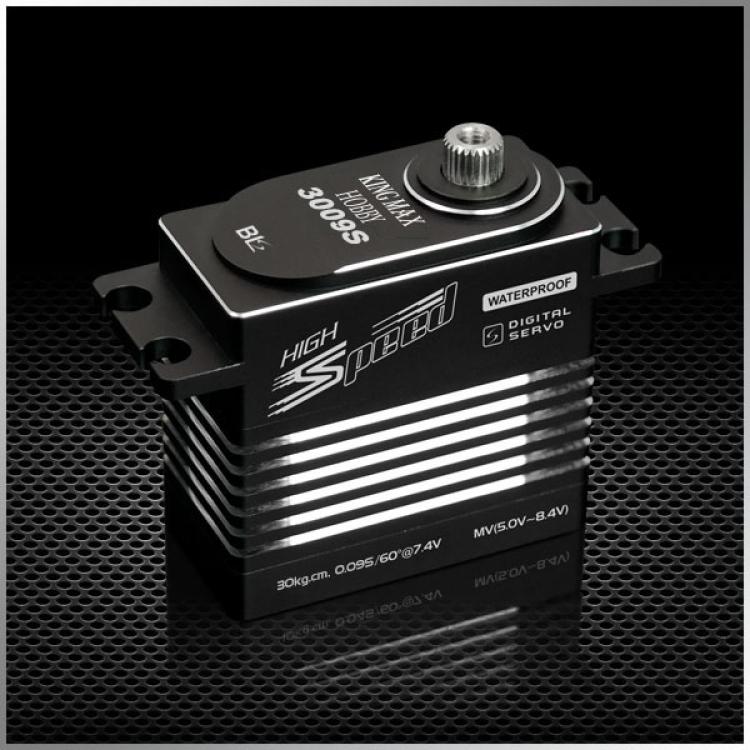 SERVO KINGMAX BLS3009S - 30kg / 0.09SEC / 78GR / 8.4V