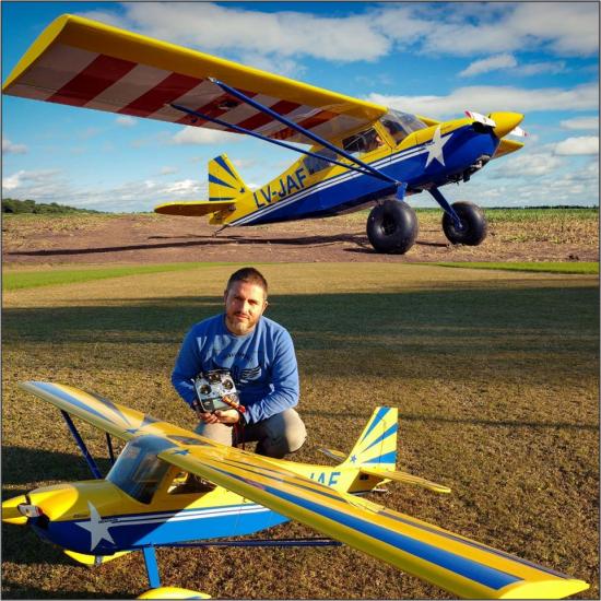 SUPER DECATHLON  - 2.6MTS - 30/40CC NAFTA - VERSION KIT