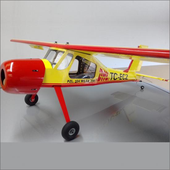 PZL-104 WILGA 40 - 1500MM - 20/35GLOW - VERSION KIT
