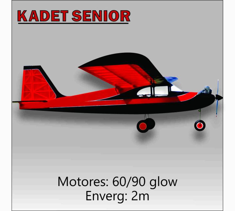 KADET SR .60 / .90 - 2Mts - KIT PARA ARMAR