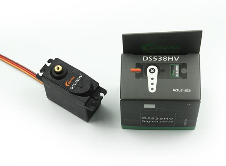 SERVO CORONA DS-538HV - METAL GEAR - 8.0kg / 0.12sec / 58gr