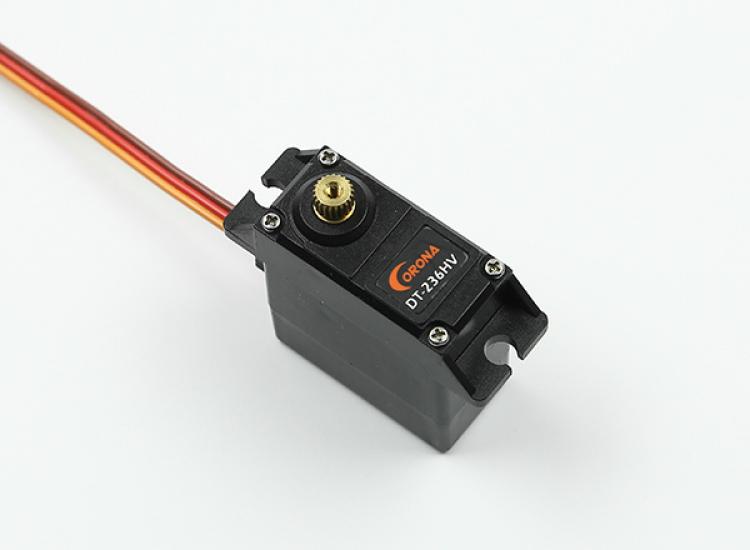 SERVO CORONA - DT236HV - mini servo metal - 6.0kg / 0.14SEC. / 7.4V / 27GR