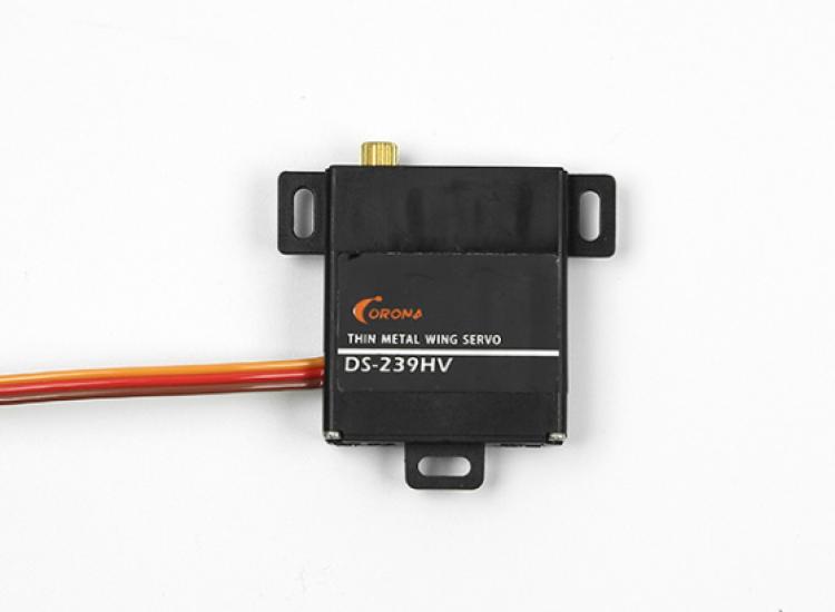 SERVO CORONA - DS239HV - flat metal - 4.6kg / 0.13SEC. / 7.4V / 22GR