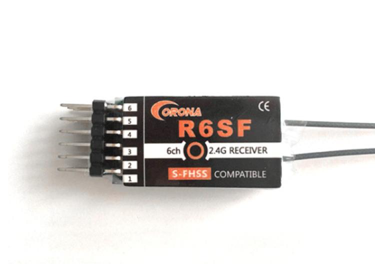 RECEPTOR CORONA - R6SF - 2.4G S-FHSS receiver / 6CH 