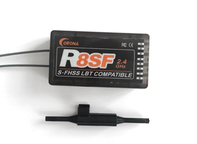 RECEPTOR CORONA - R8SF - 2.4G S-FHSS receiver / 8CH 