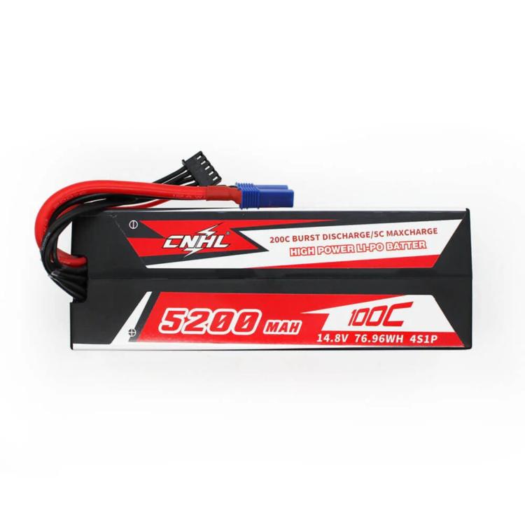bateria lipo cnhl - 5200 mah - 14,8 V / 4 celdas / 4S1P - 100C